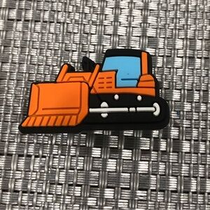 5/$10 Excavator crocs charm